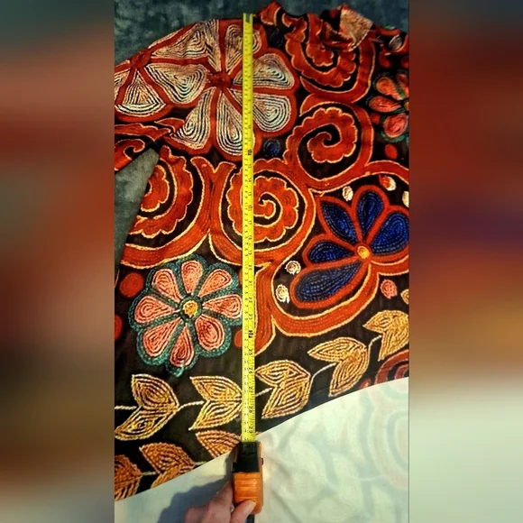 Multicolor Abstract Tunic Top - Picture 8 of 12